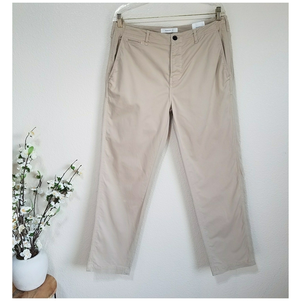 Billy Reid Standard Fit Men's Khaki Pants